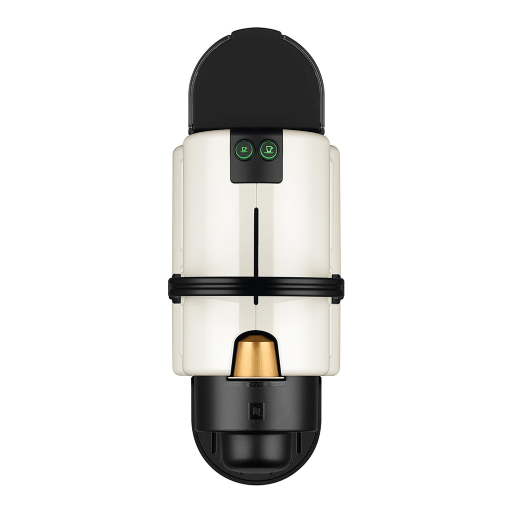 Nespresso Krups Inissia XN1001 Kapselmaschine, kurze Aufheizzeit, kompaktes Format, Kaffeemenge einstellbar, Direktwahltaste, automatischer Kapselauswurf, 0.7 L, 34.2 x 19.1 x 32.7 cm, Weiß